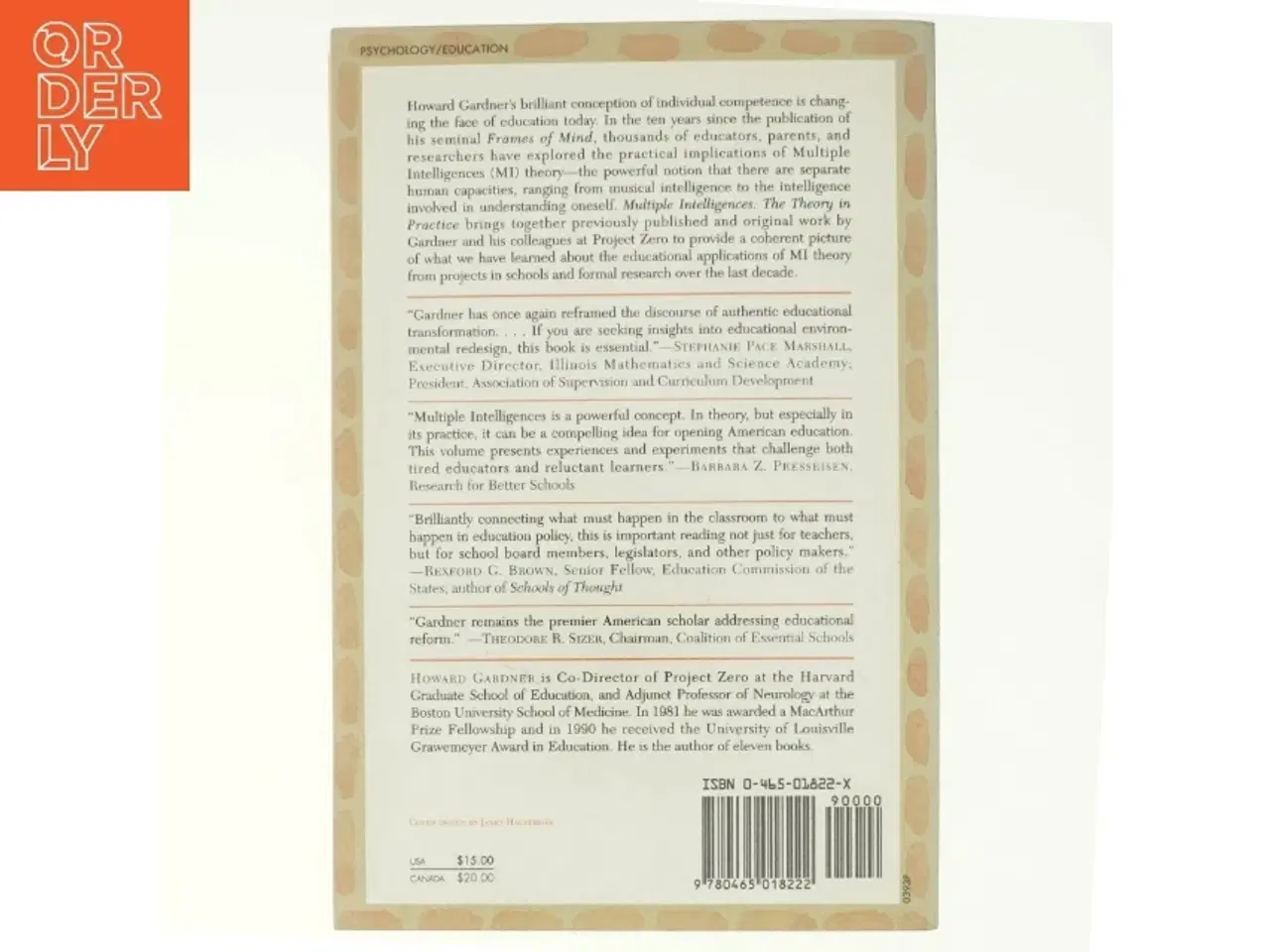 Billede 3 - Multiple Intelligences af Howard E. Gardner (Bog)