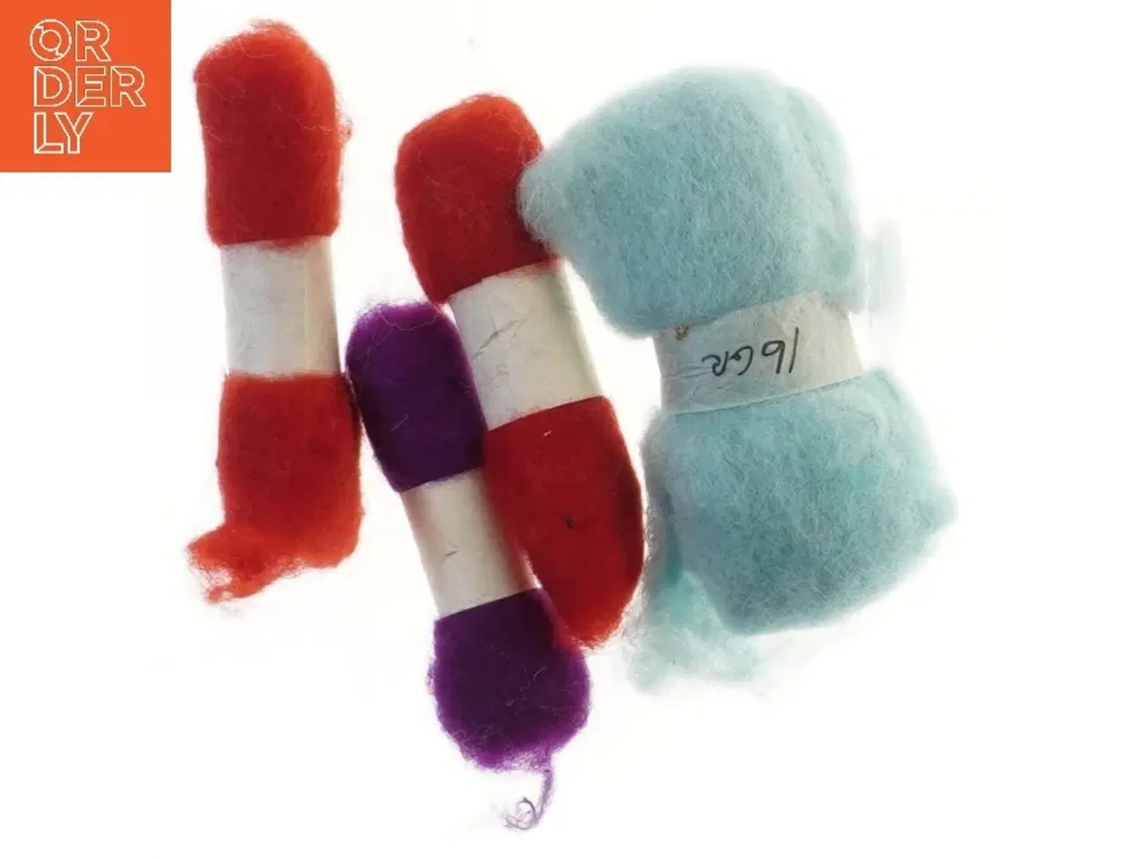 Billede 1 - Uldkæmmede fibre (str. 16 cm)