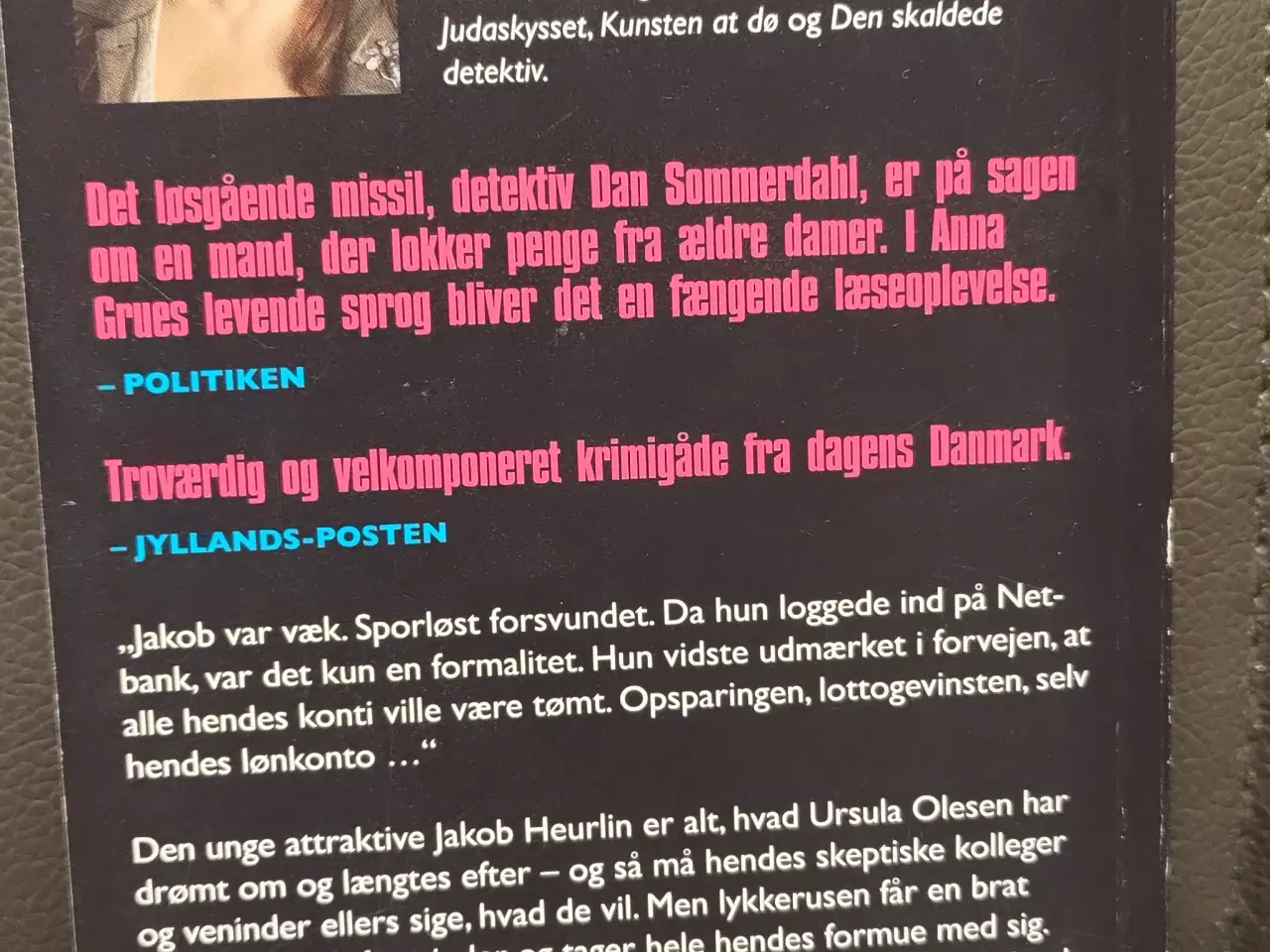 Billede 2 - Anna Grue Judas Kysset Paperback 