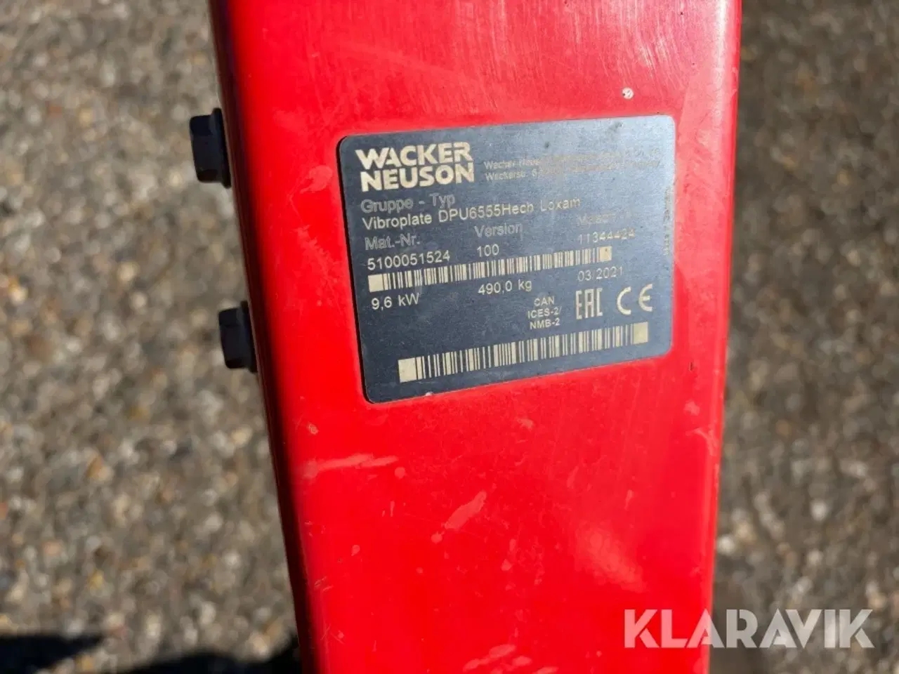 Billede 6 - Pladevibrator Wacker Neuson DPU6555 Hech - Diesel