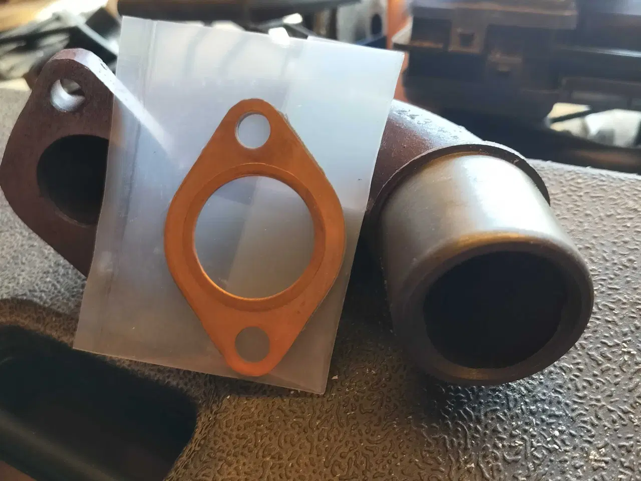 Billede 3 - Udstødnings bøjning MF 35