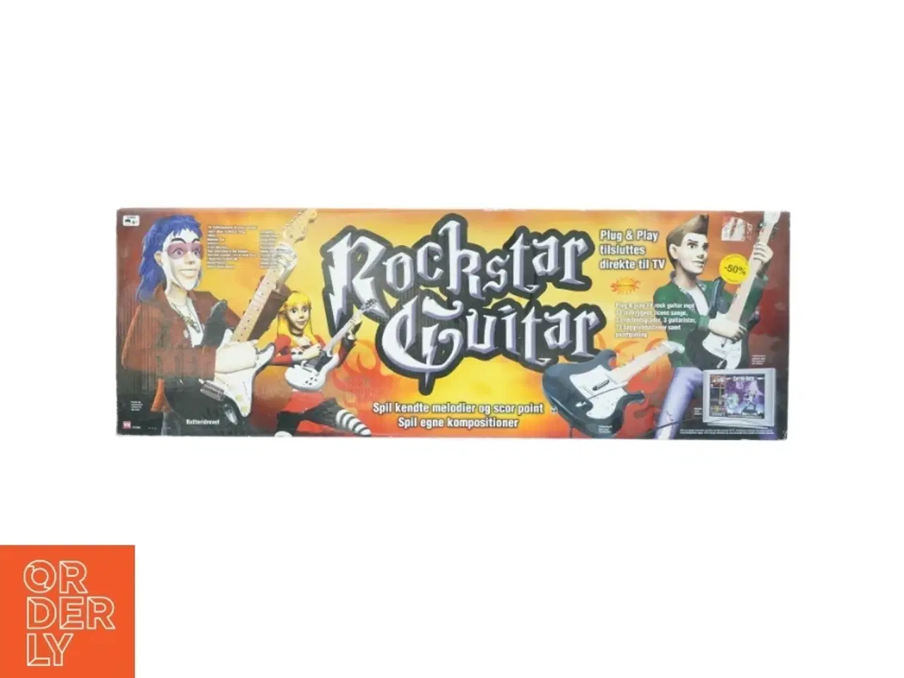 Billede 2 - Rockstar Guitar Musikspil (str. 79 x 27 cm)