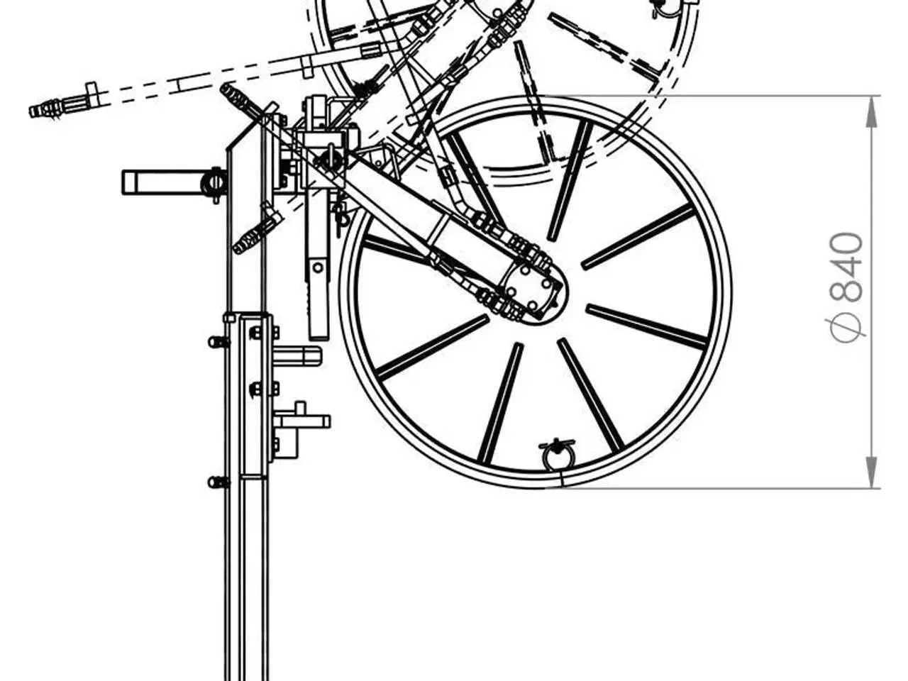 Billede 5 - Kantklipper frontmonteret, Euro