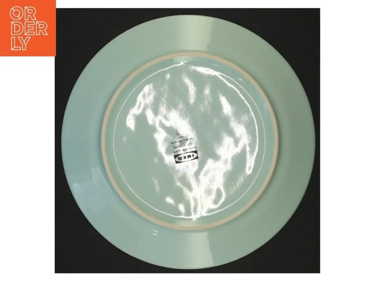 Billede 6 - 7 Porcelænstallerkener fra IKEA (str. Diameter 19 cm)