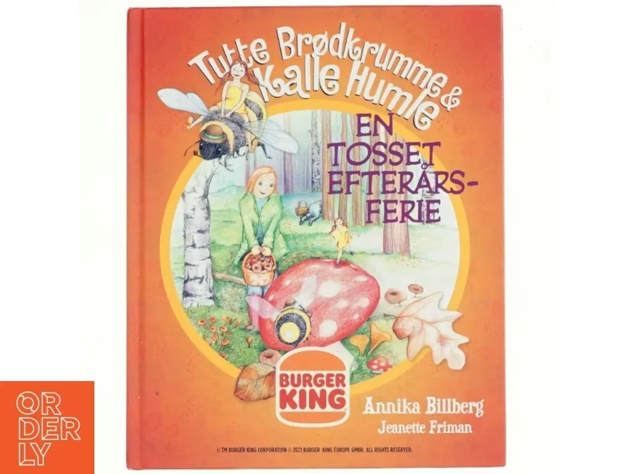 Billede 1 - Tutte Brødkrumme & Kalle Humle - En tosset efterårsferie af Annika Billberg (bog)