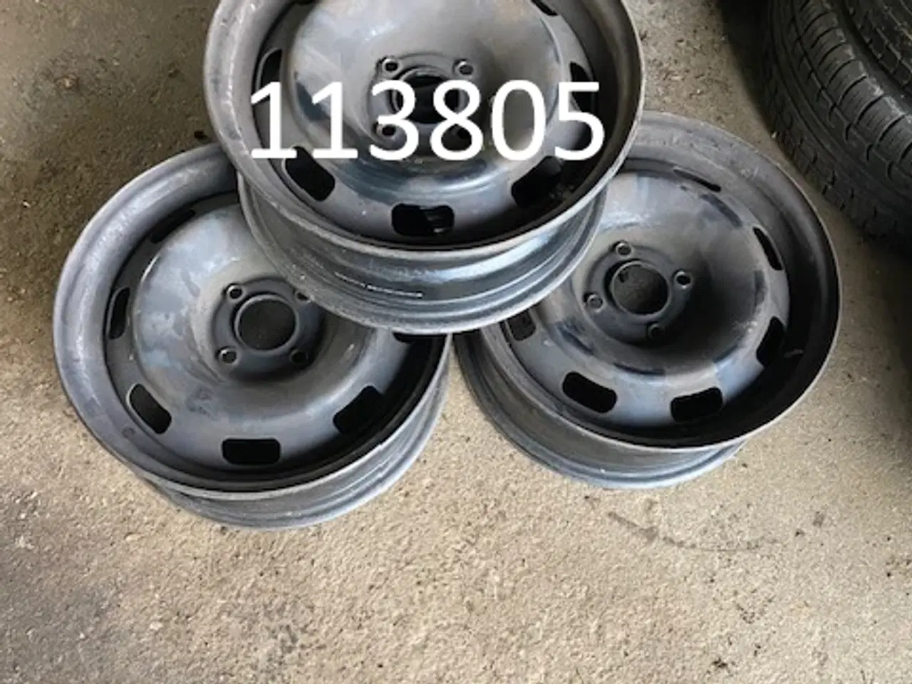 Billede 1 - 4 stk. stålfælge Peugeot 208
