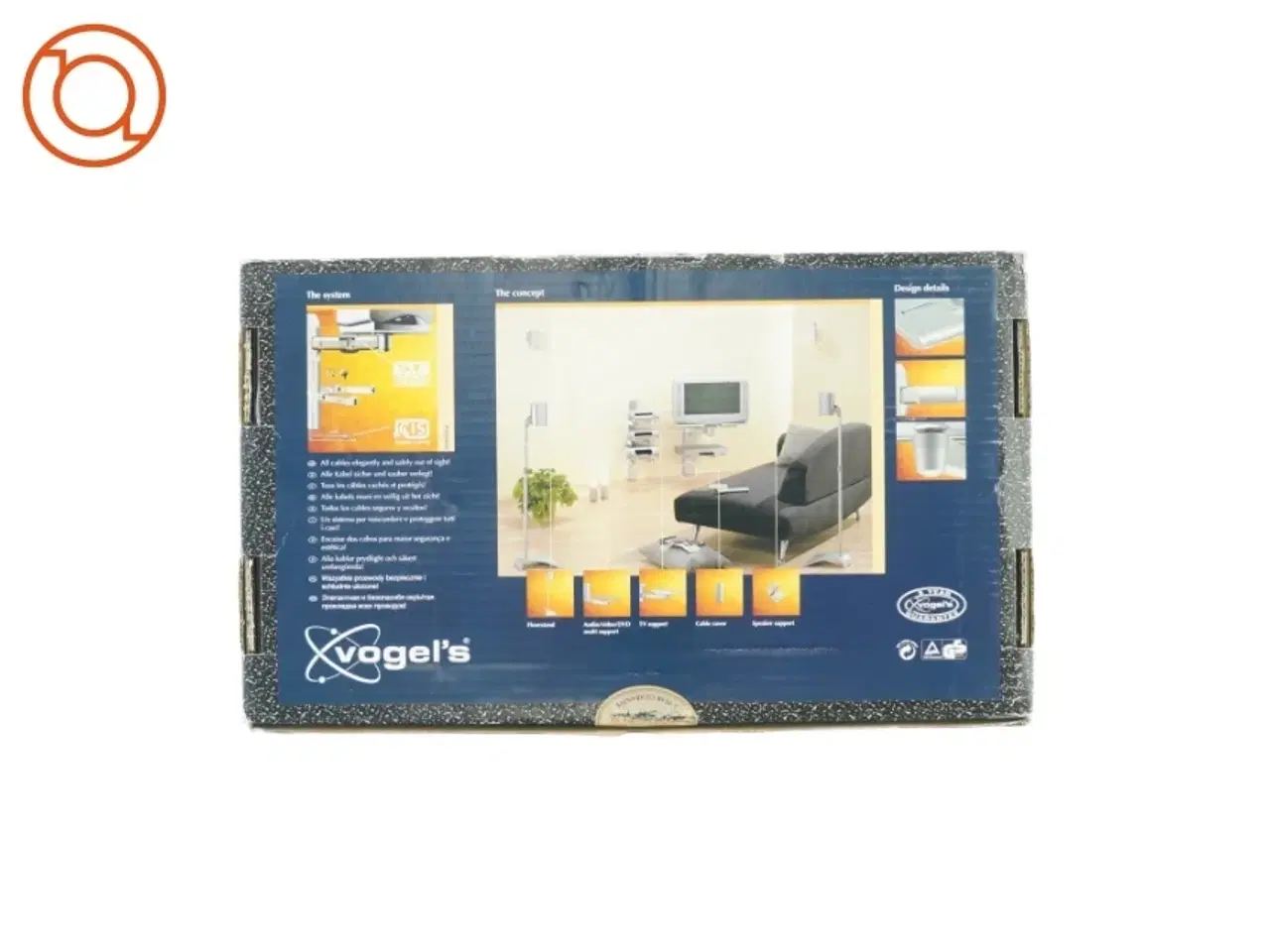 Billede 3 - Svingarm til montering på væg til computerskærm eller tv fra Vogel`s (str. 44 x 27)