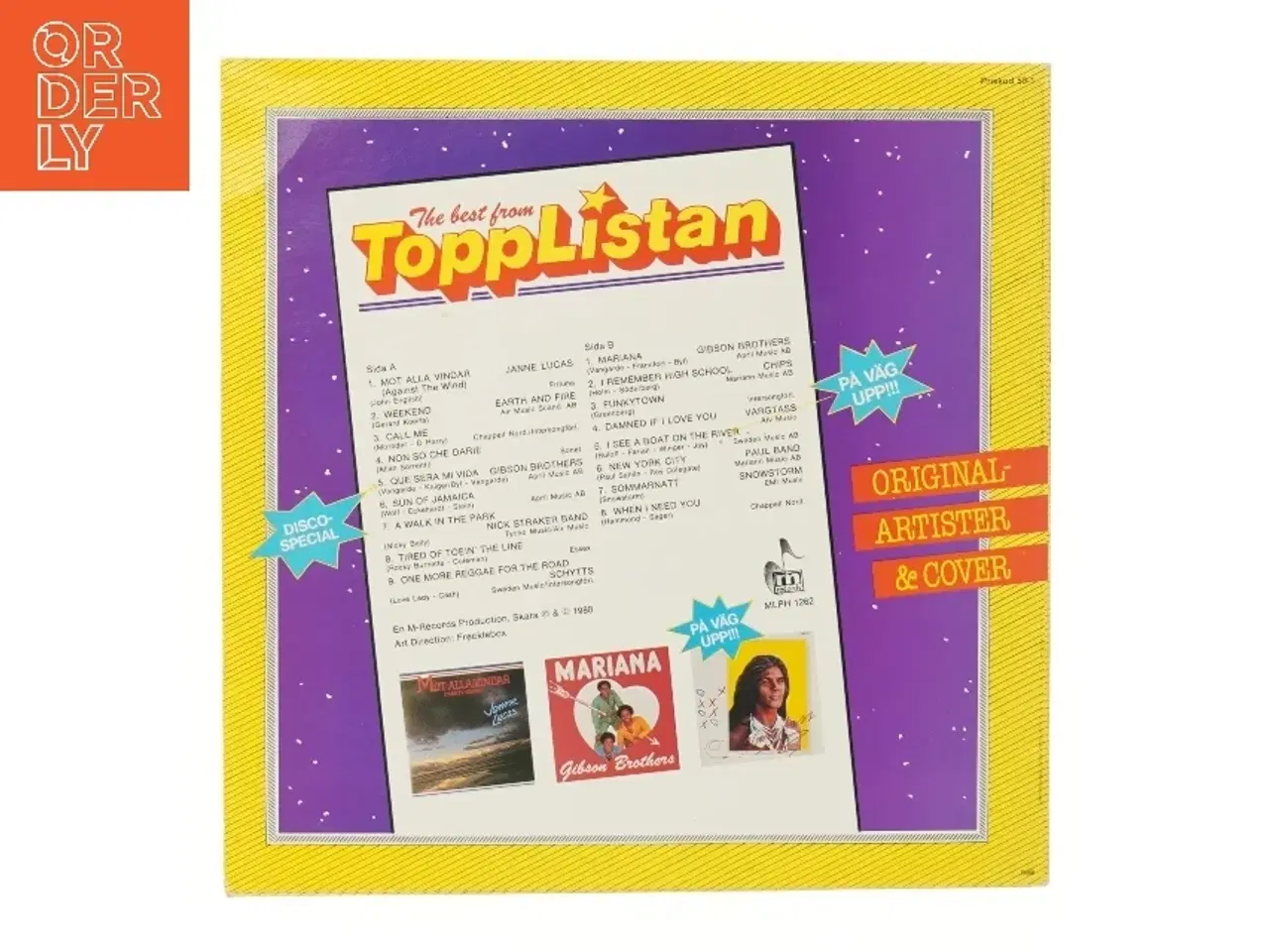 Billede 2 - LP - ToppListan The Best From