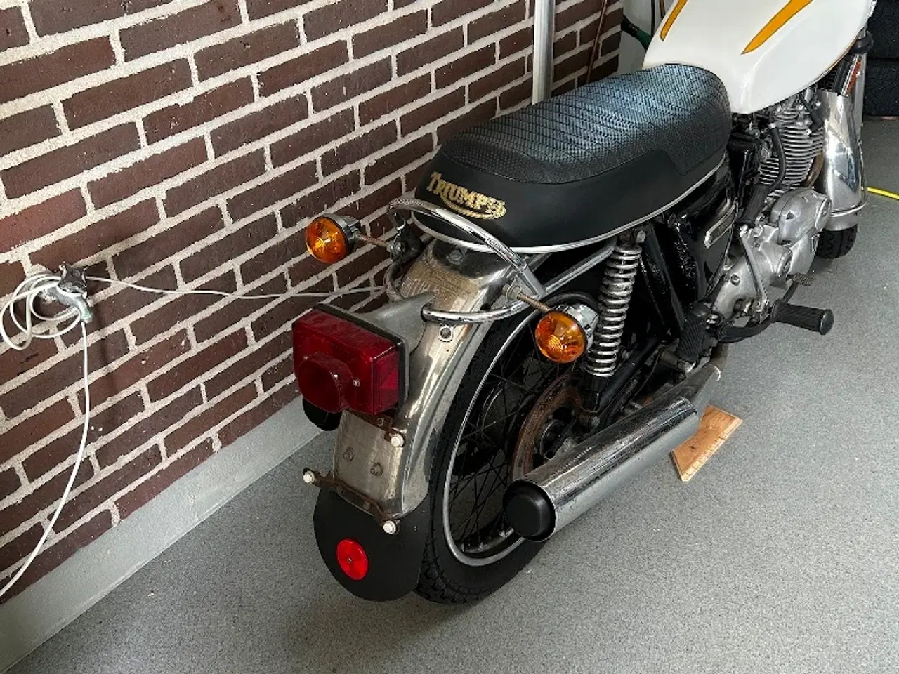 Billede 7 - Triumph Trident T-160, 1975, veteranmotorcykel