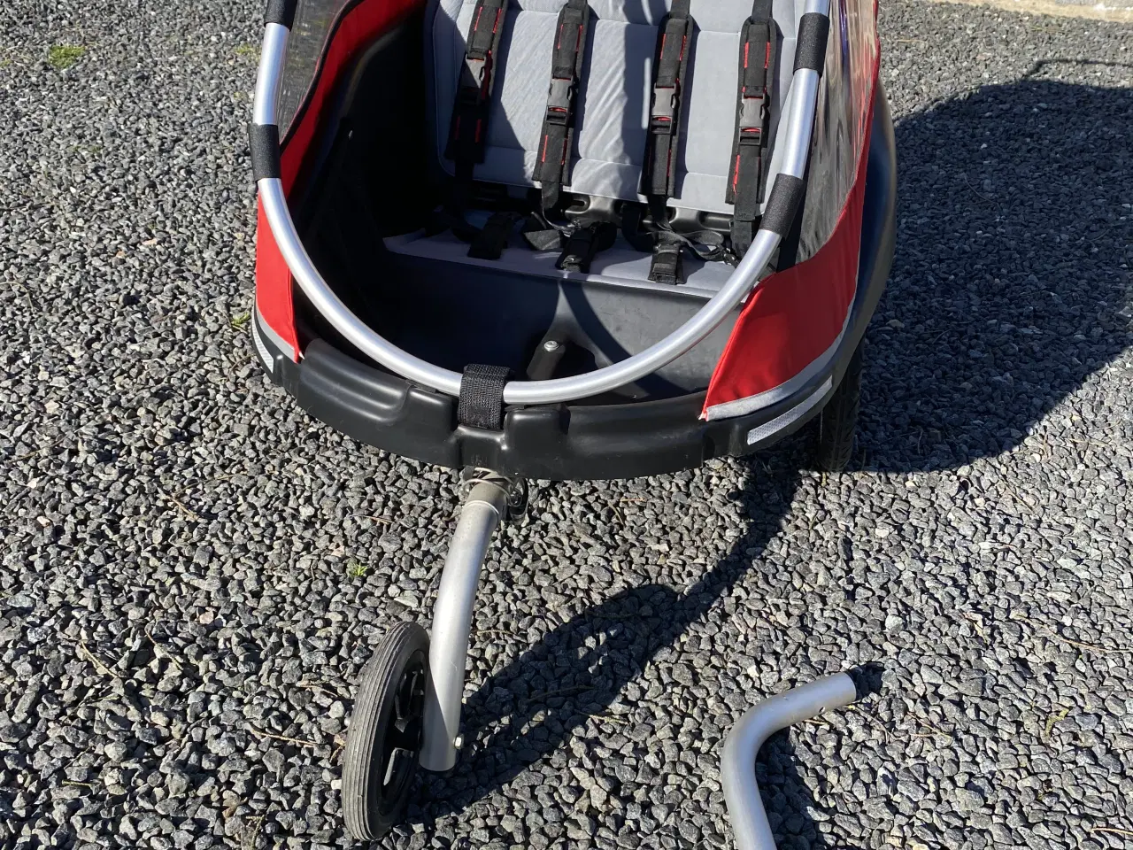 Billede 8 - Winther Dolphin cykeltrailer / barnevogn til 2 små