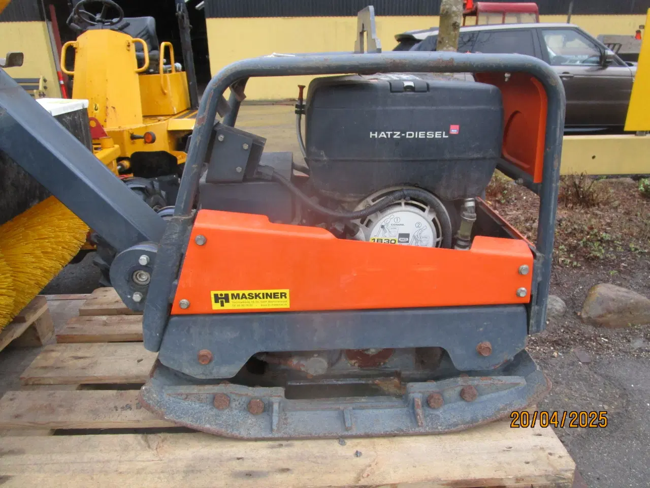 Billede 1 - pladevibrator, Belle RPC 45/60