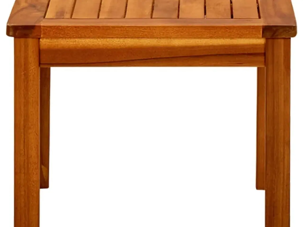 Billede 2 - Sofabord til haven 45x45x36 cm massivt akacietræ