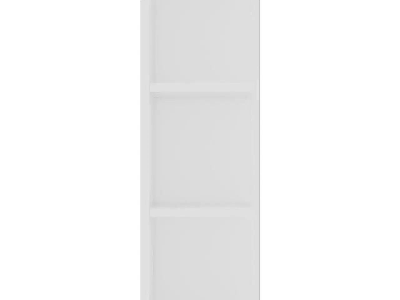 Billede 9 - Badeværelsesskab med spejl 80x20,5x64 cm konstrueret træ hvid
