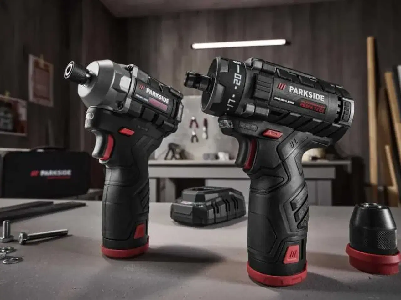 Billede 3 - PARKSIDE Performance 12V værktøjssæt – NYT UÅBNET