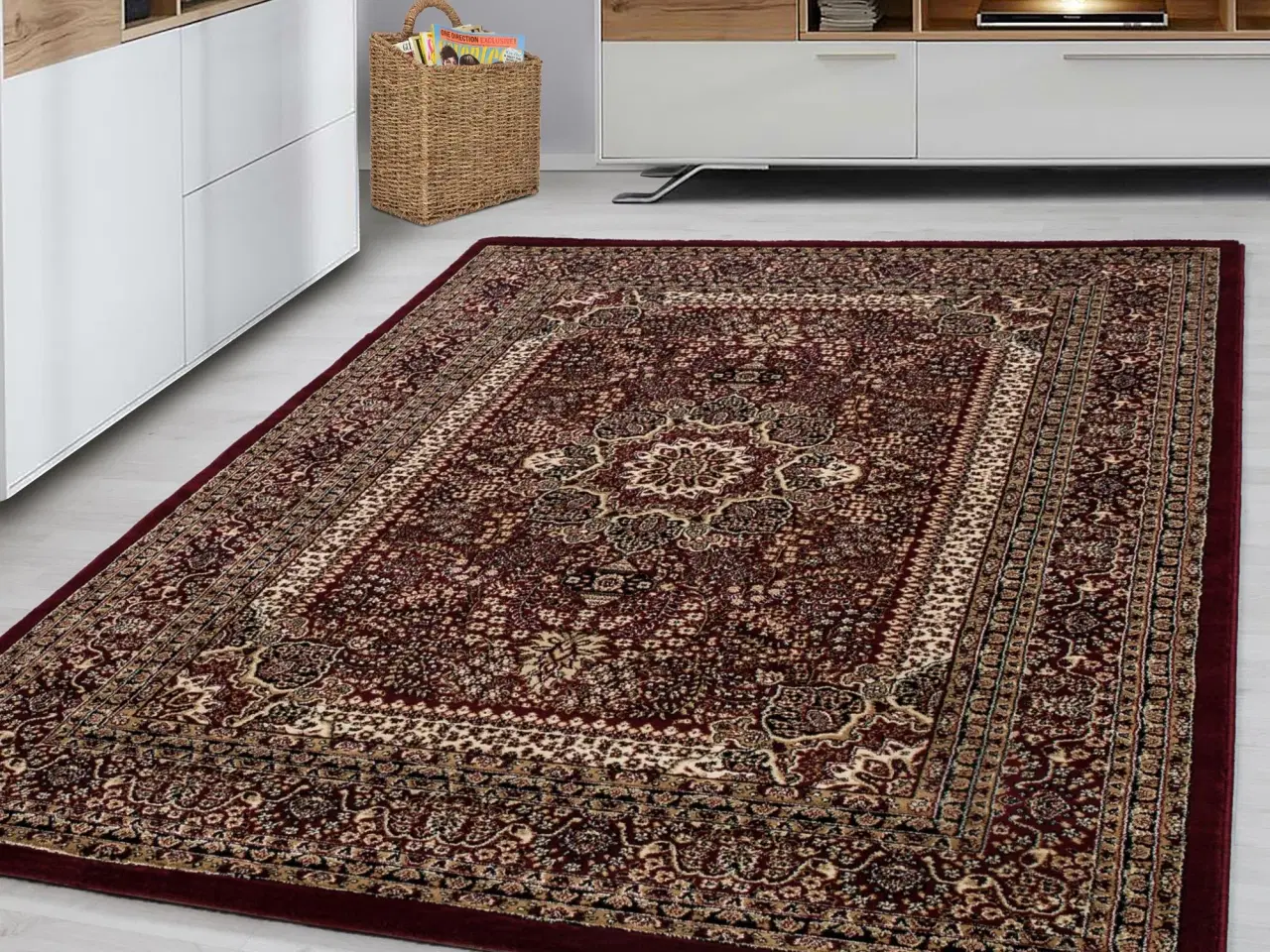 Billede 2 - Marrakesh Orientalsk tæppe Orientalisk - Rød - 300x400