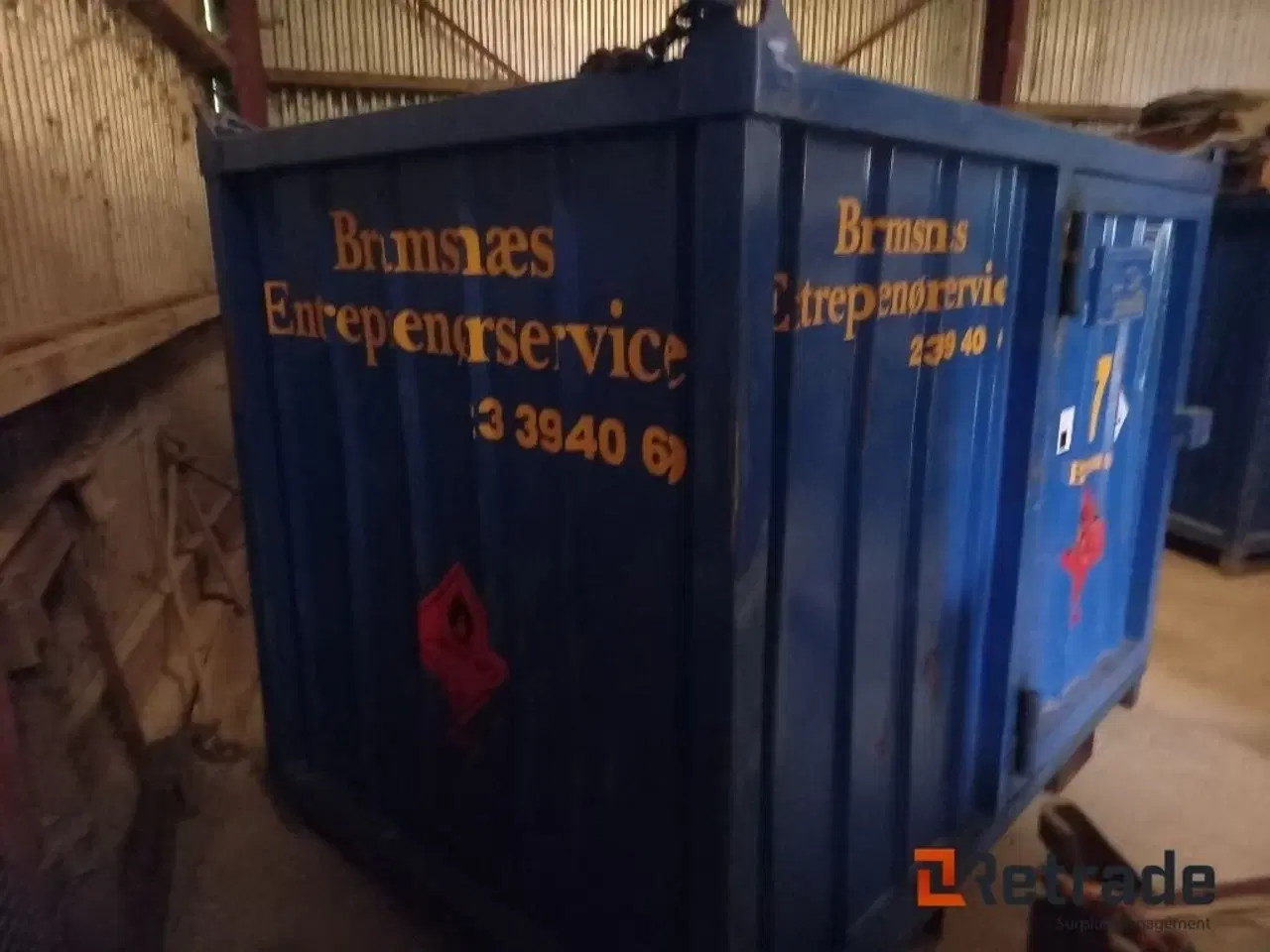 Billede 1 - - - - Dieseltank container 1
