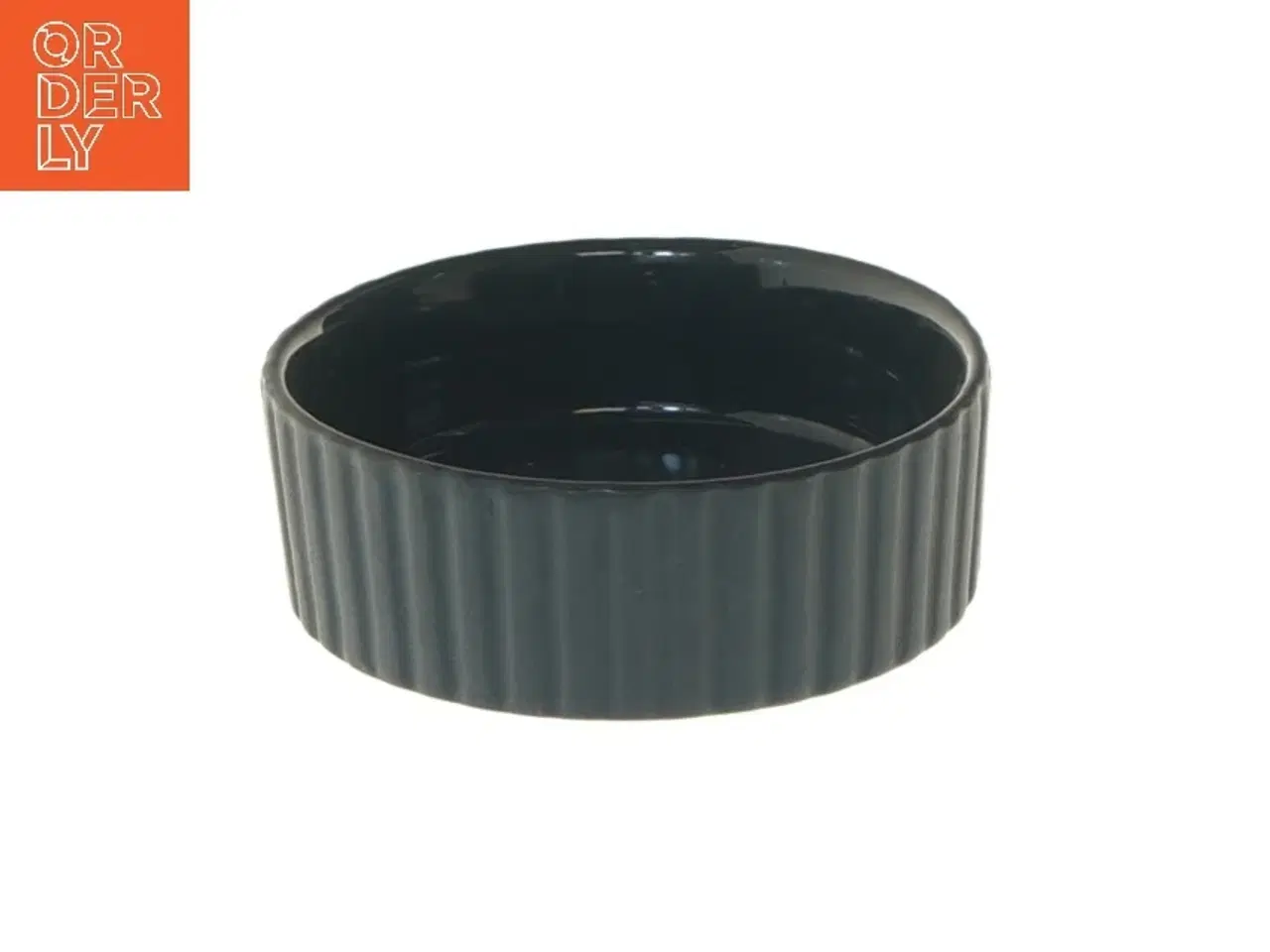 Billede 1 - Lille sort ramekin skål (str. Ø 8,7x3 cm)