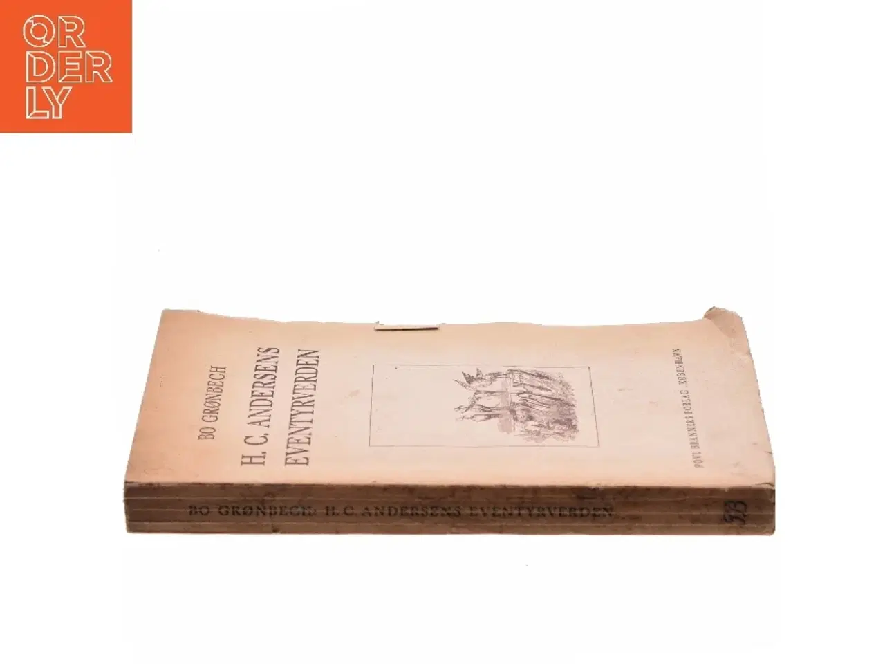 Billede 2 - H. C. Andersens Eventyrverden af Bo Grønbech (Bog)