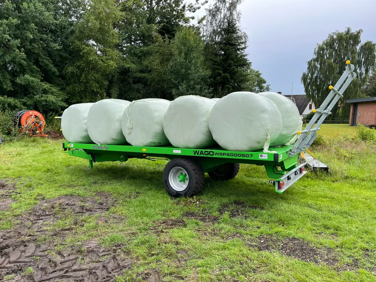 Billede 1 - wrap tørt hø, gratis levering lokalt 7321