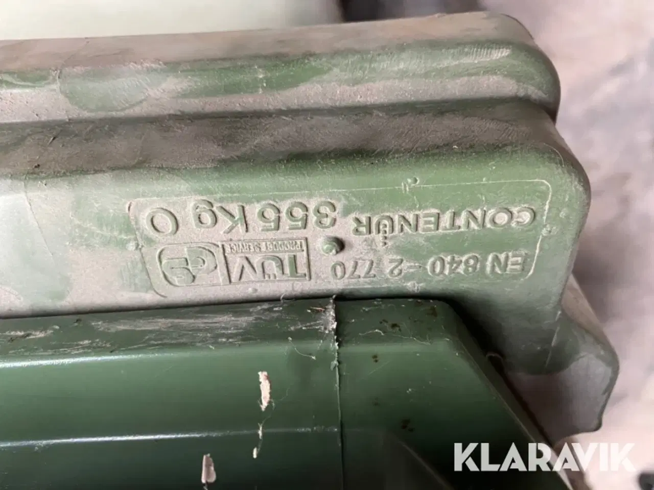 Billede 5 - Affaldscontainere Lasto 770 liter 6 styk