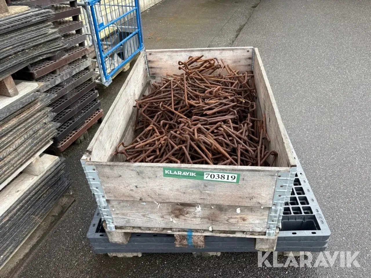 Billede 2 - Pløkker til køreplader ukendt antal
