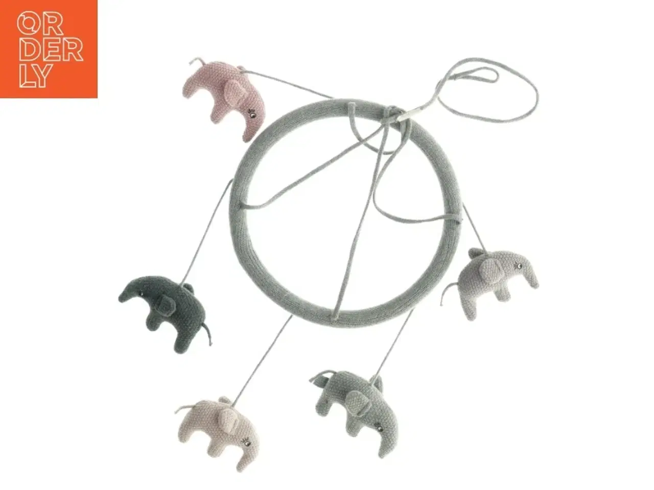 Billede 1 - Smallstuff elefant uro (str. Ø 24 cm)