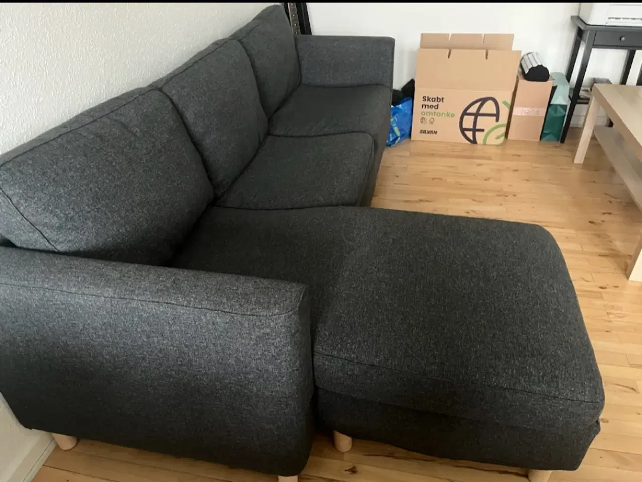 Billede 3 - Sofa med chaiselong 