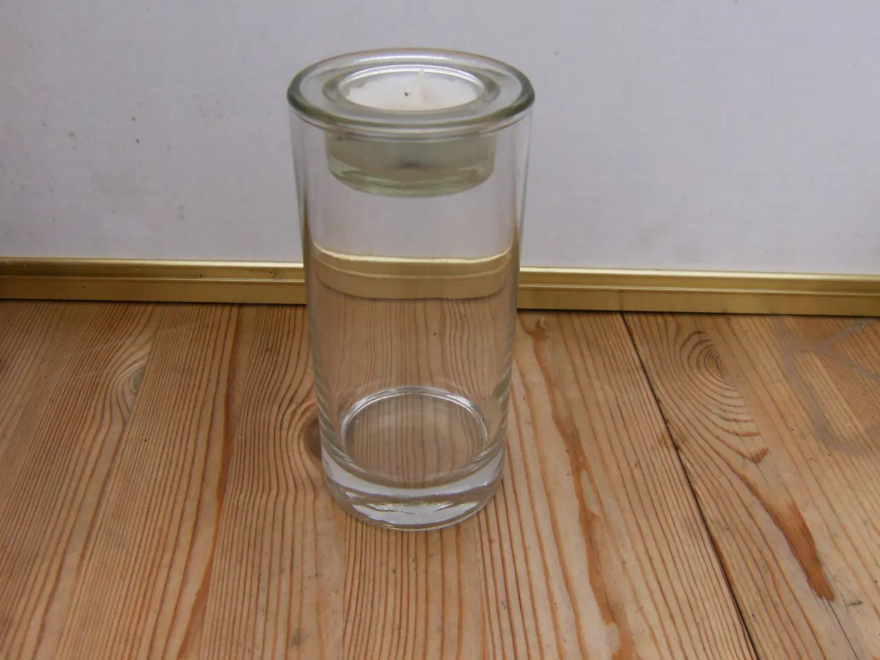 Billede 1 - Fyrfads glas top kan af monteres