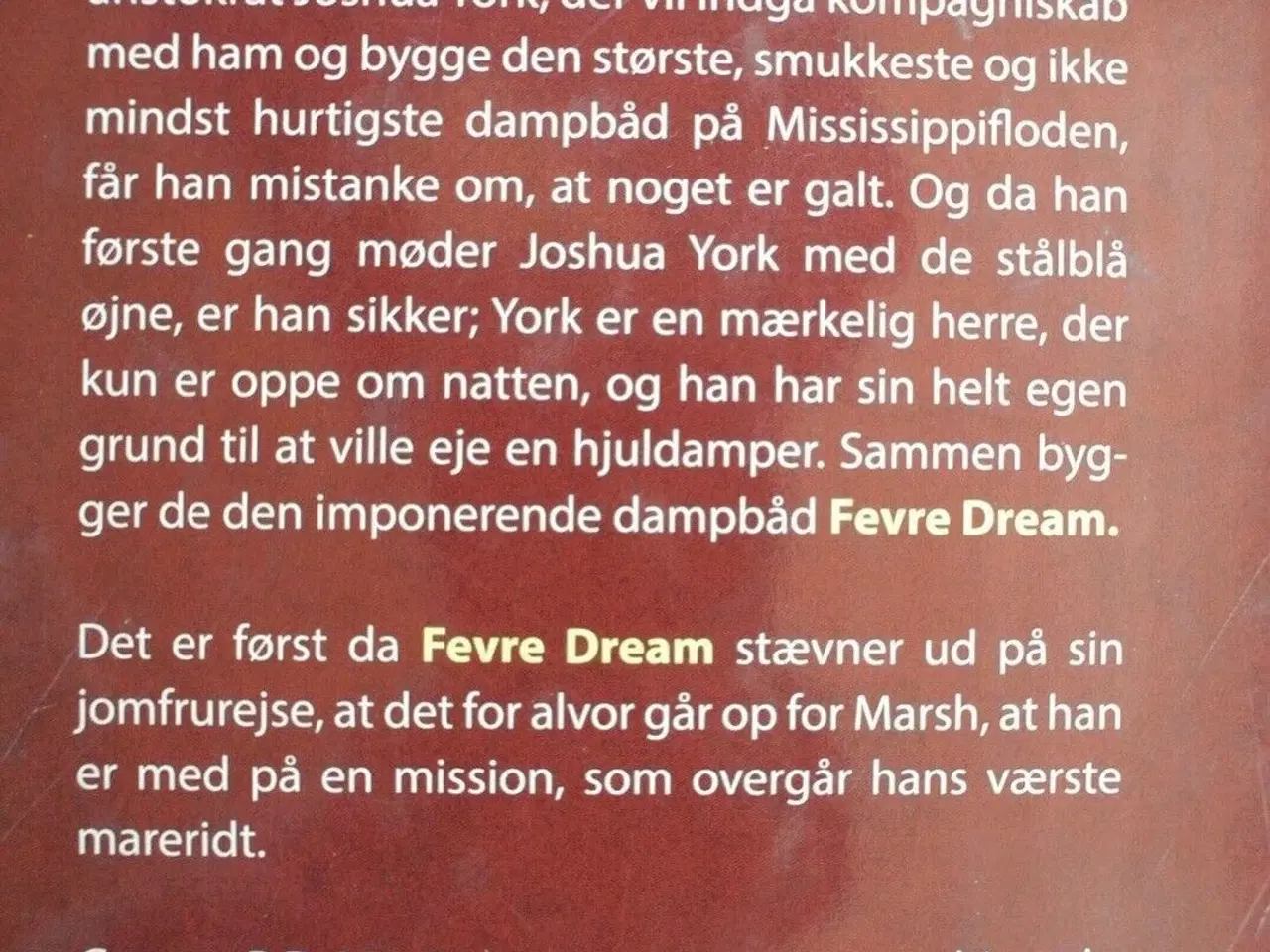 Billede 2 - feberdrøm, af george r.r. martin, genre: roman