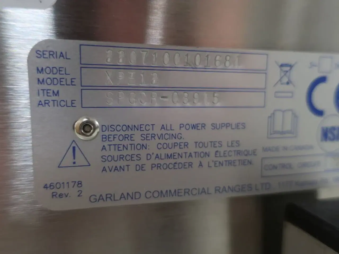 Billede 5 - Clamshell-grill GARLAND XPE12
