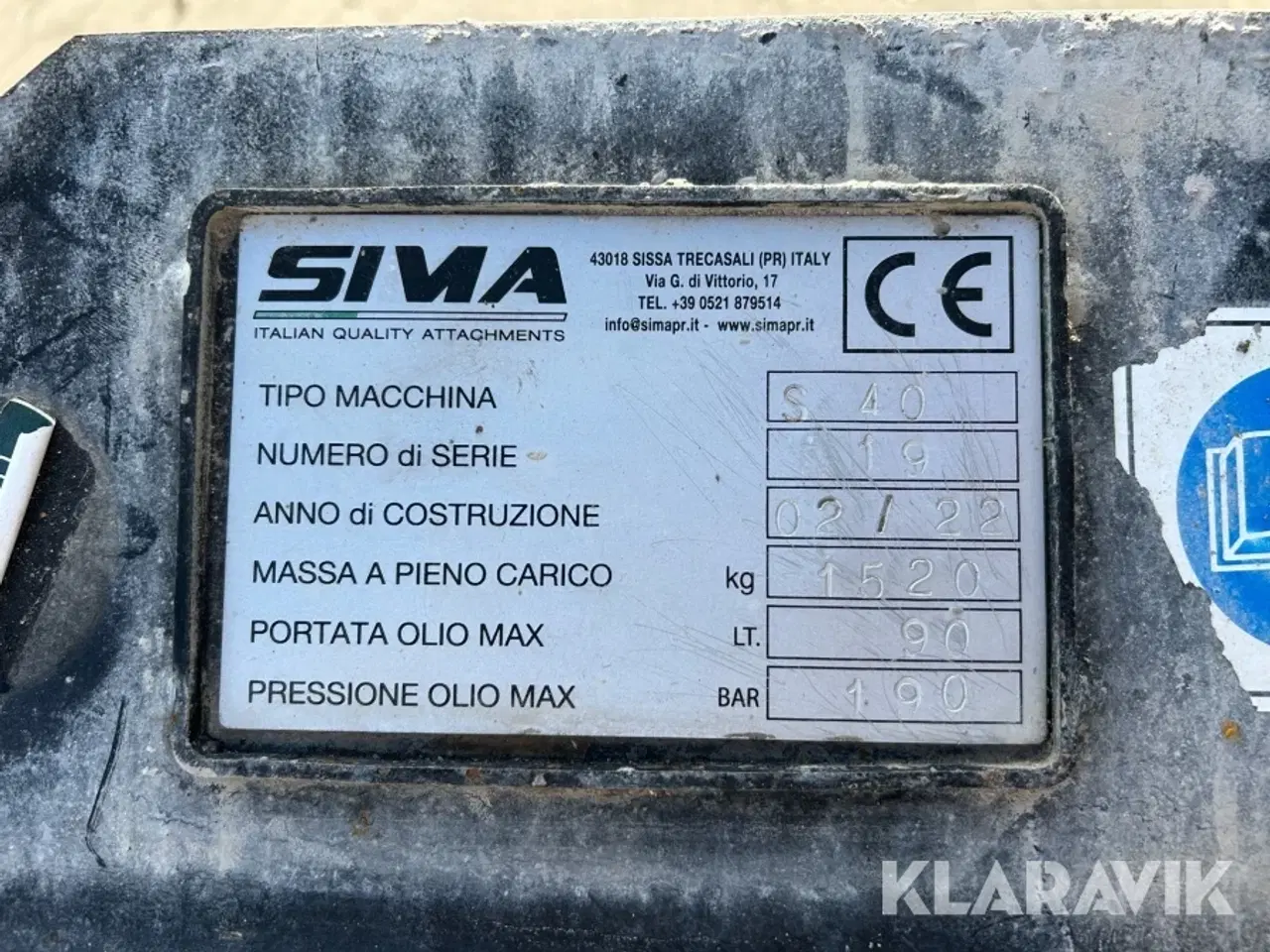 Billede 4 - Blandeskovl Sima S40