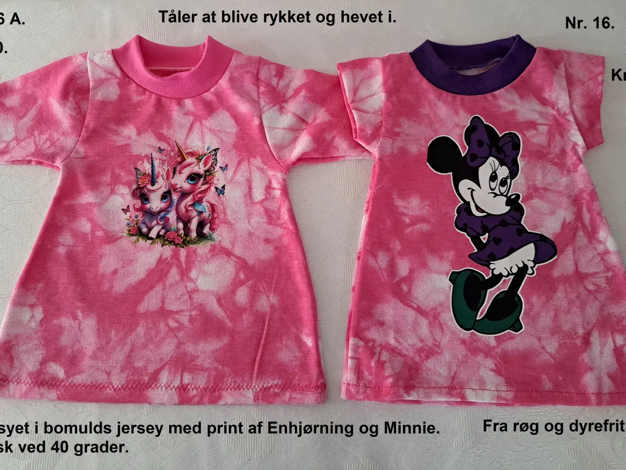 Billede 2 - Dukketøj til Sofia dukken på 40cm. med blød krop.