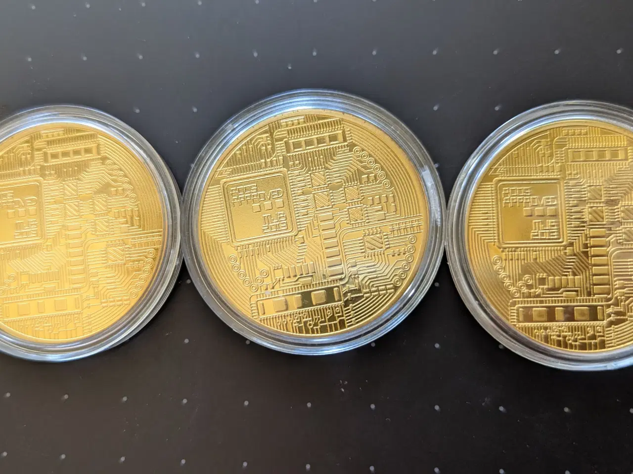 Billede 2 - Autentisk Guld replika BITCOIN