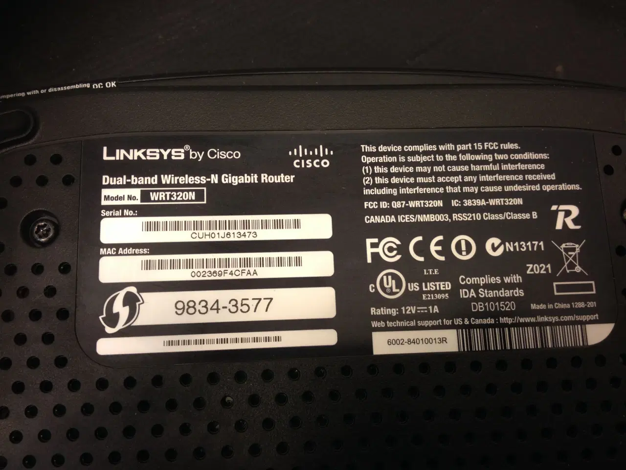 Billede 3 - Linksys router