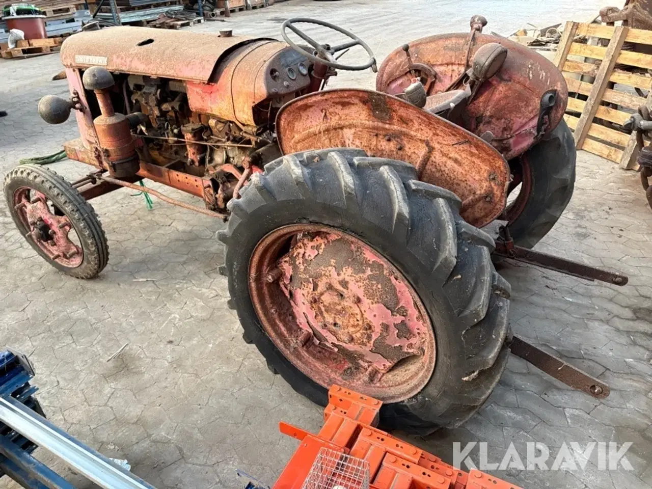 Billede 4 - Veterantraktor David Brown Cropmaster