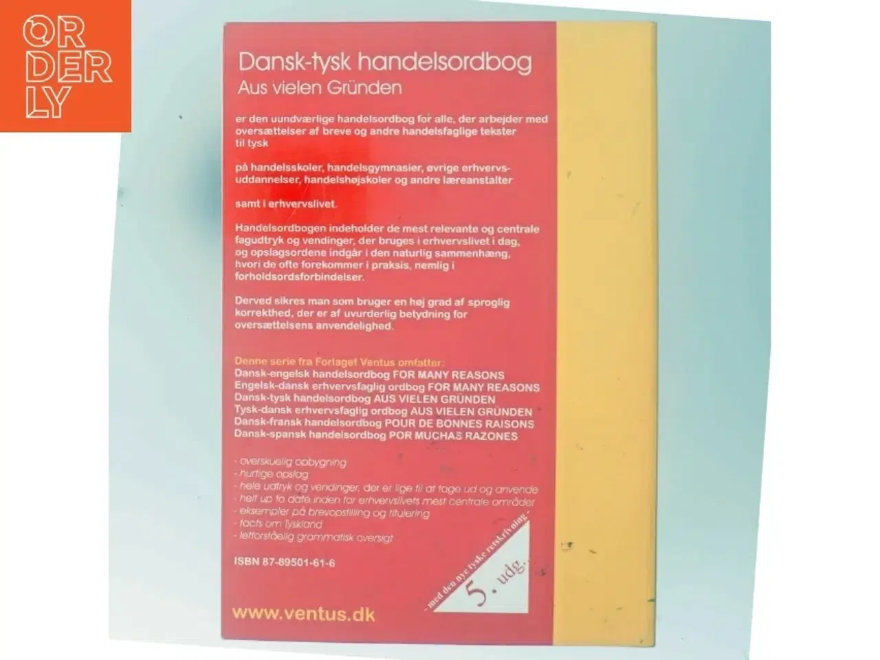 Billede 3 - Dansk-tysk handelsordbog af Dorthe Unnerup-Madsen (Bog) fra Forlaget Ventus
