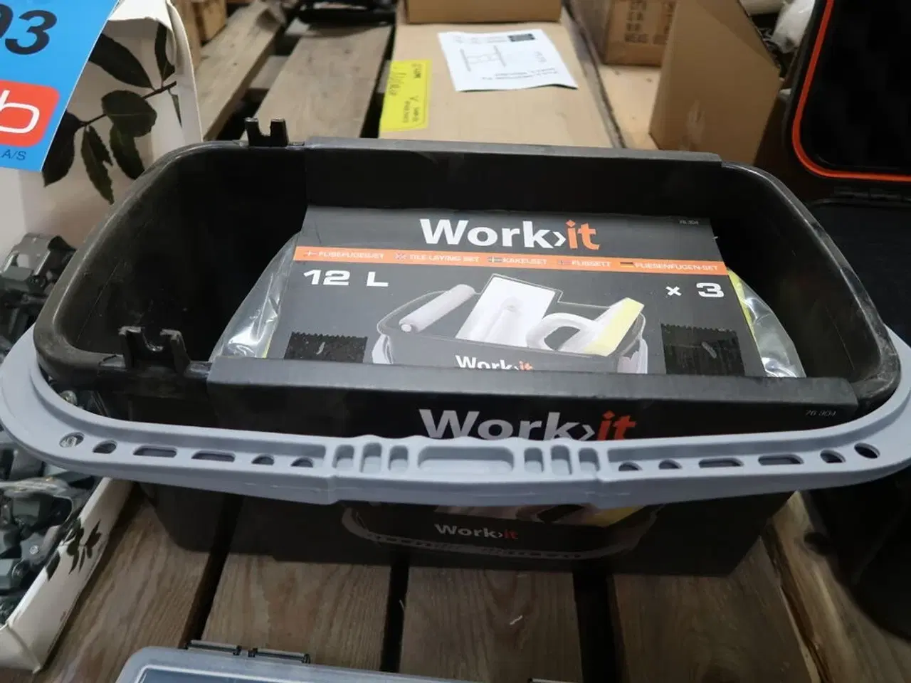 Billede 2 - 2 pk. Work>it® flisefugesæt 3 dele