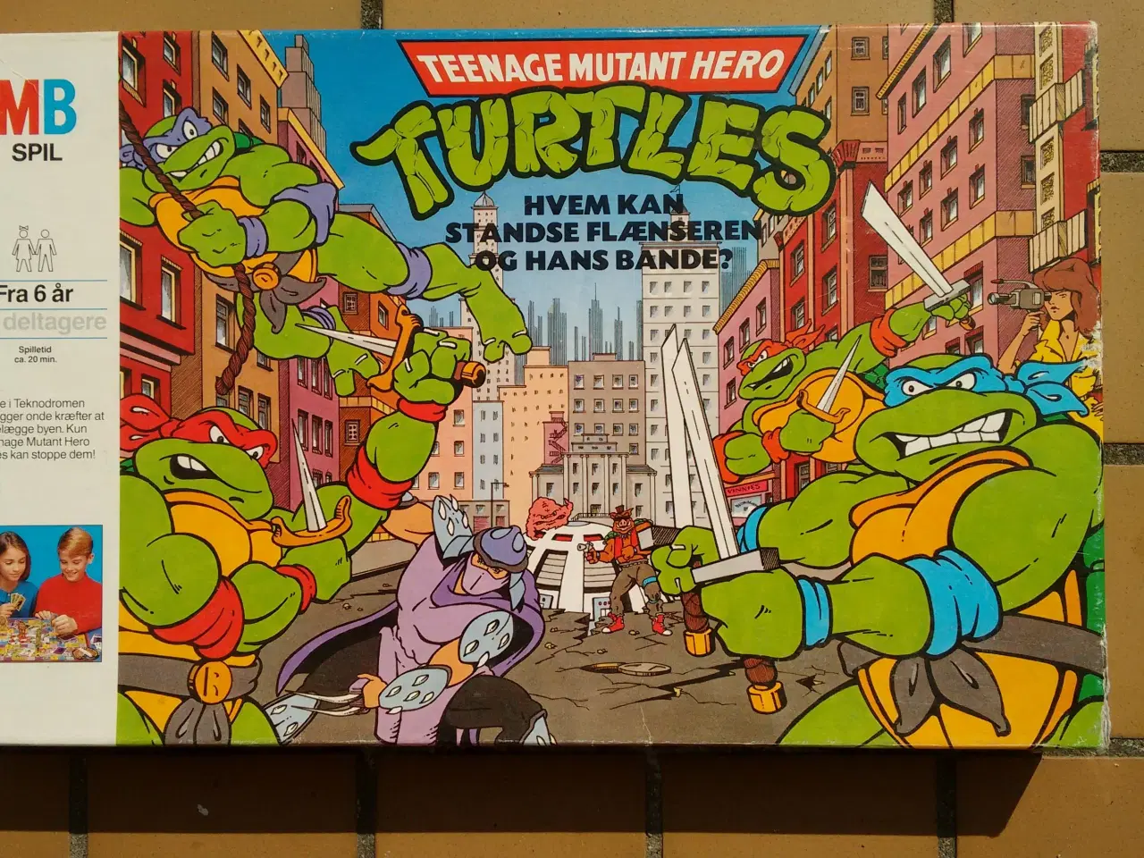 Billede 1 - Teenage Mutant Hero Turtles Brætspil Ninja