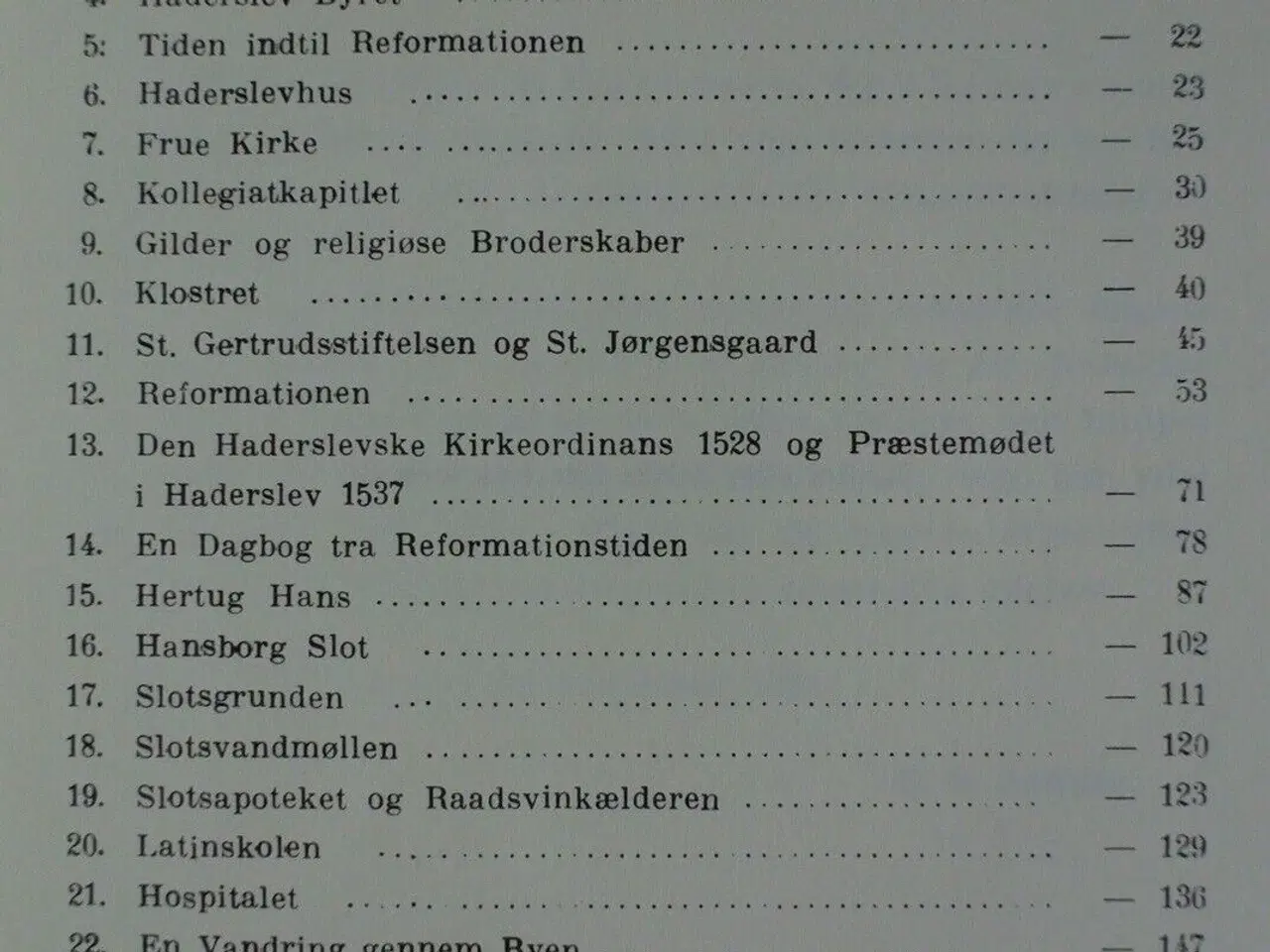 Billede 2 - haderslev i gamle dage 1292-1800, af t. o. achelis
