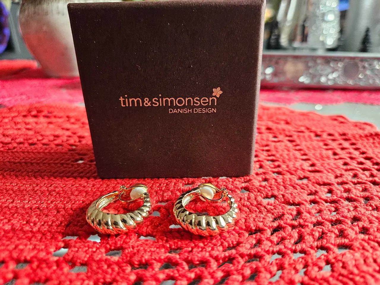 Billede 1 - Øreringe Tim & Simonsen