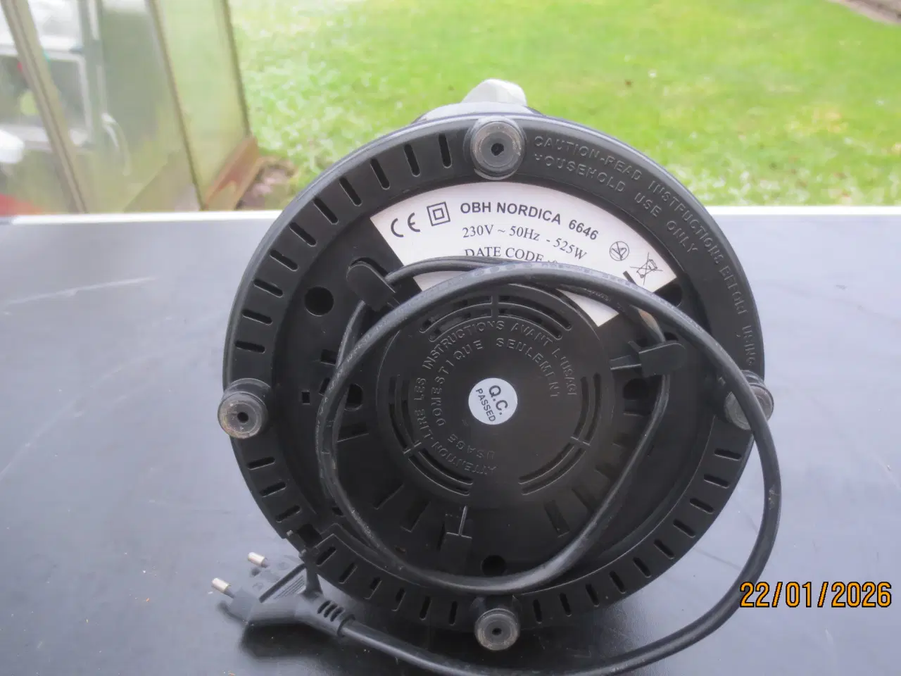 Billede 4 - 1 stk OBH Nordica Blender