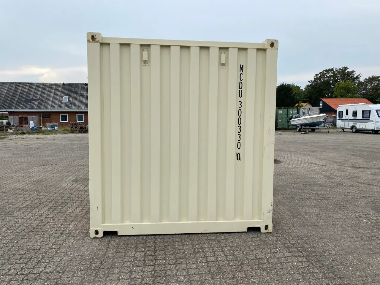 Billede 4 - 20 fods container NY One Way i Flot Ral 1015 farve