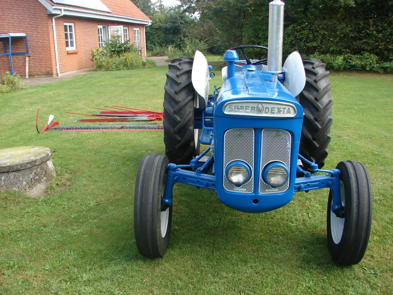 Billede 3 - Fordson super Dexta 3Cyl Perkins Diesel Traktor