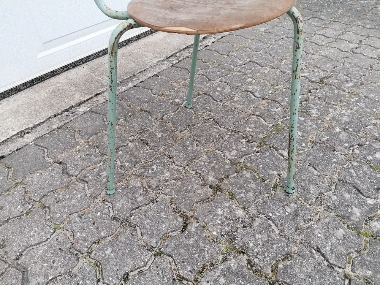 Billede 6 - Retro Køkkenstol 3 Benet