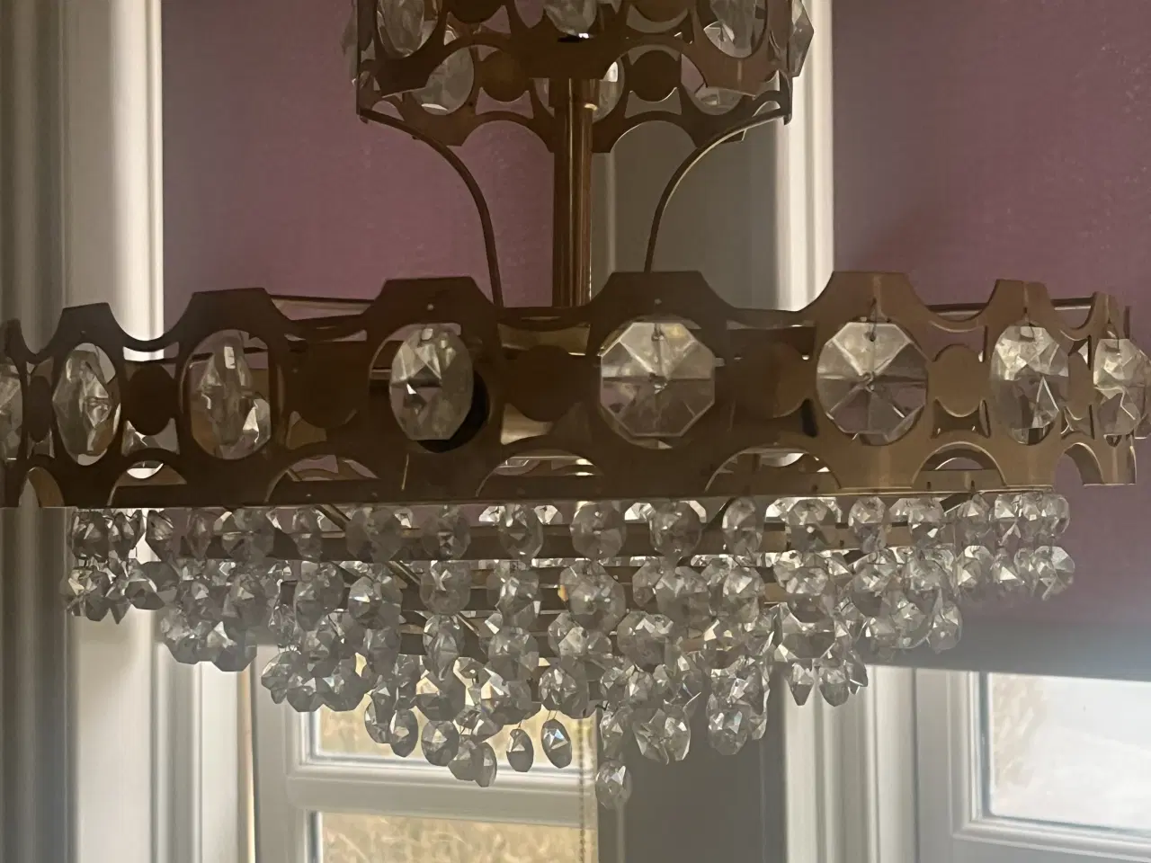 Billede 2 - Krystal Ligne Bordlampe. 