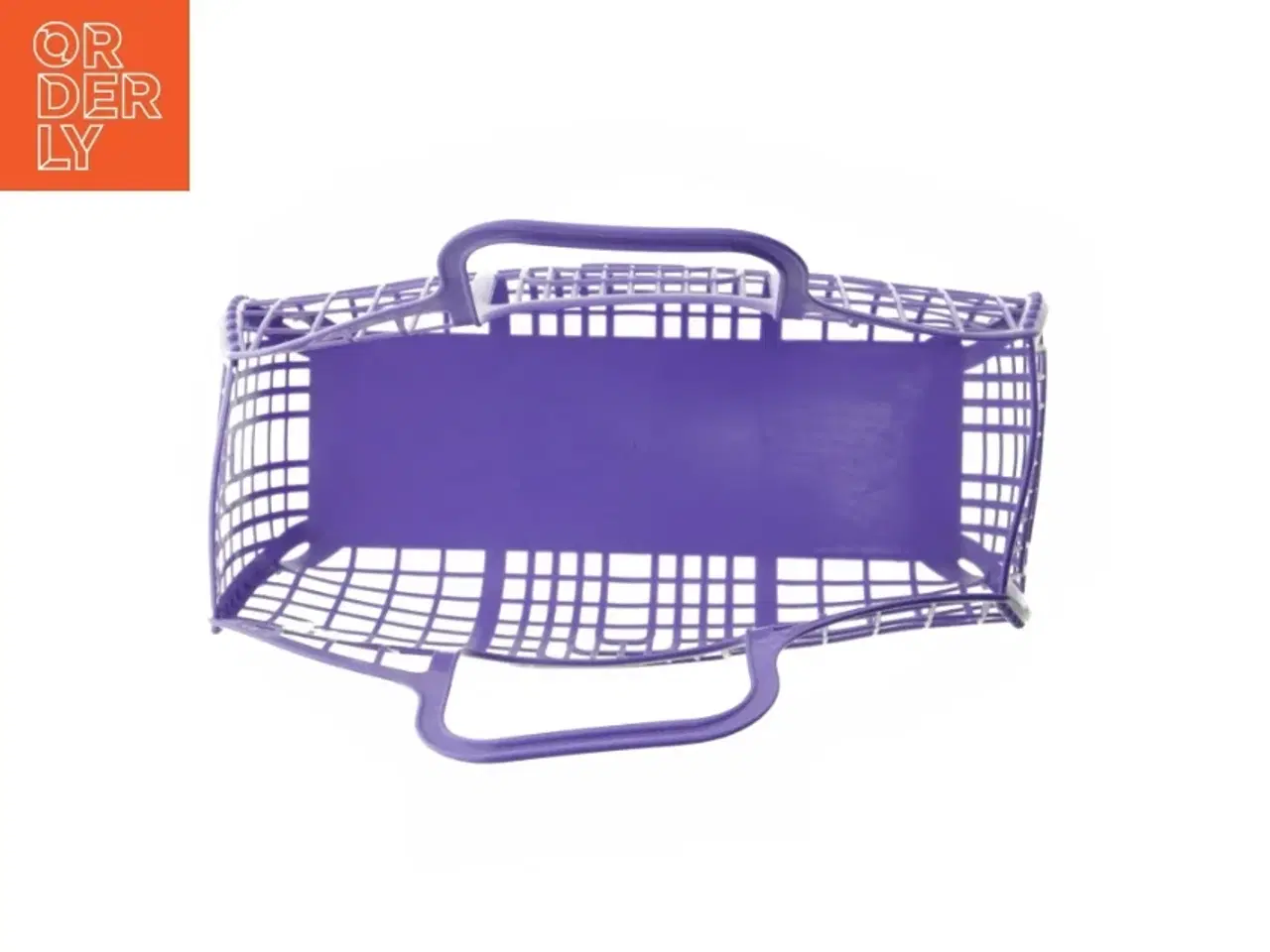 Billede 3 - Retro Jelly Strandtaske kurv (str. 34x40 cm)