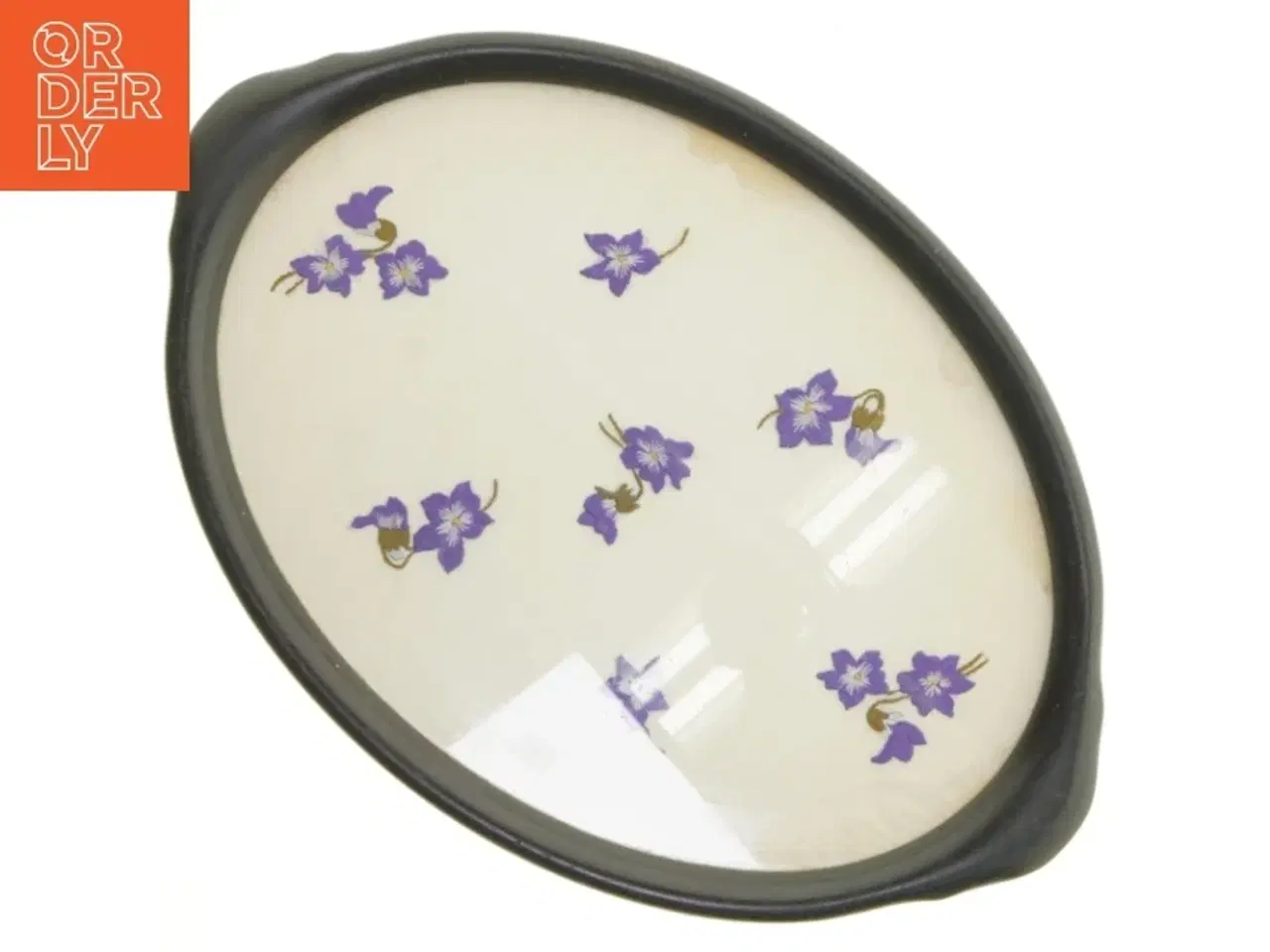 Billede 1 - Vintage bakke med blomstermotiv (str. 42 x 27 cm)