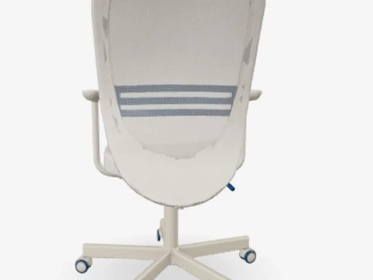 Billede 2 - Kontorstol m armlæn, beige