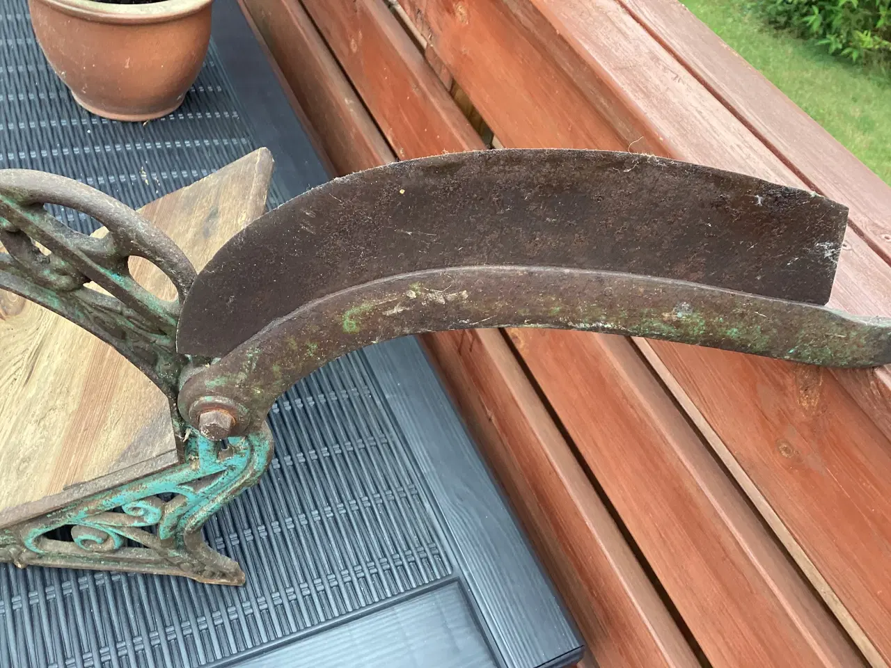 Billede 2 - Stor gammel brød skære/ brød kniv