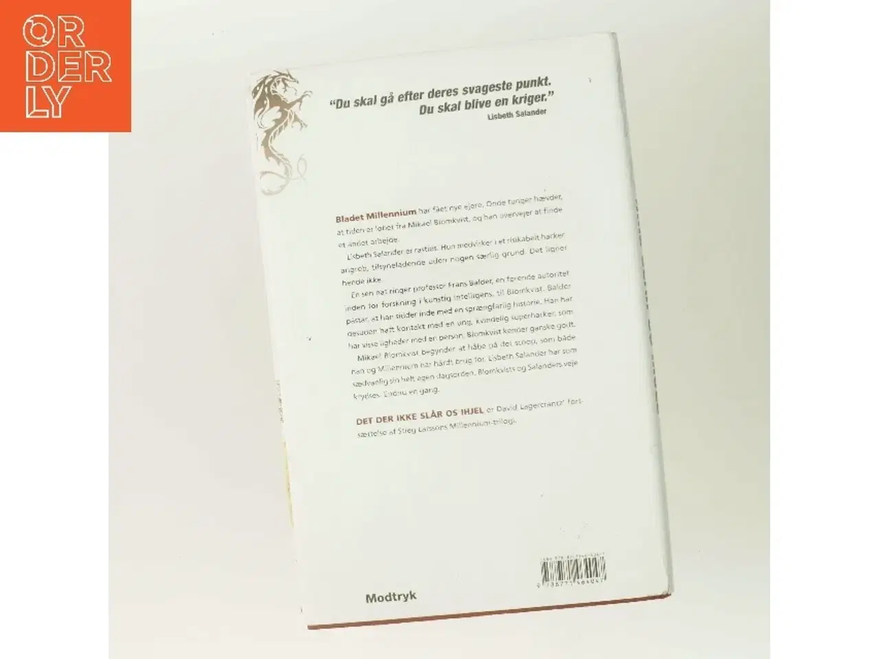 Billede 3 - Det der ikke slår os ihjel af David Lagercrantz (Bog)